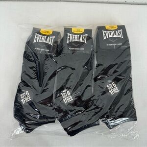 Everlast 21 pairs of Black White Gray No Show Socks Size Large NEW
